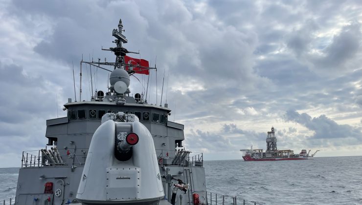 MSB Duyurdu: TCG Fatih Sondaj Gemilerine Refakat Etti