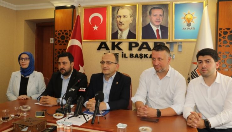 AK Parti Rize İl Başkanı Basınla Buluştu