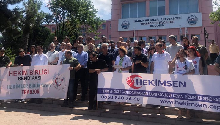 Trabzon’da Doktorlar İş Bıraktı! “Yoksulluk Sınırında Maaşlara Çalışıyoruz”